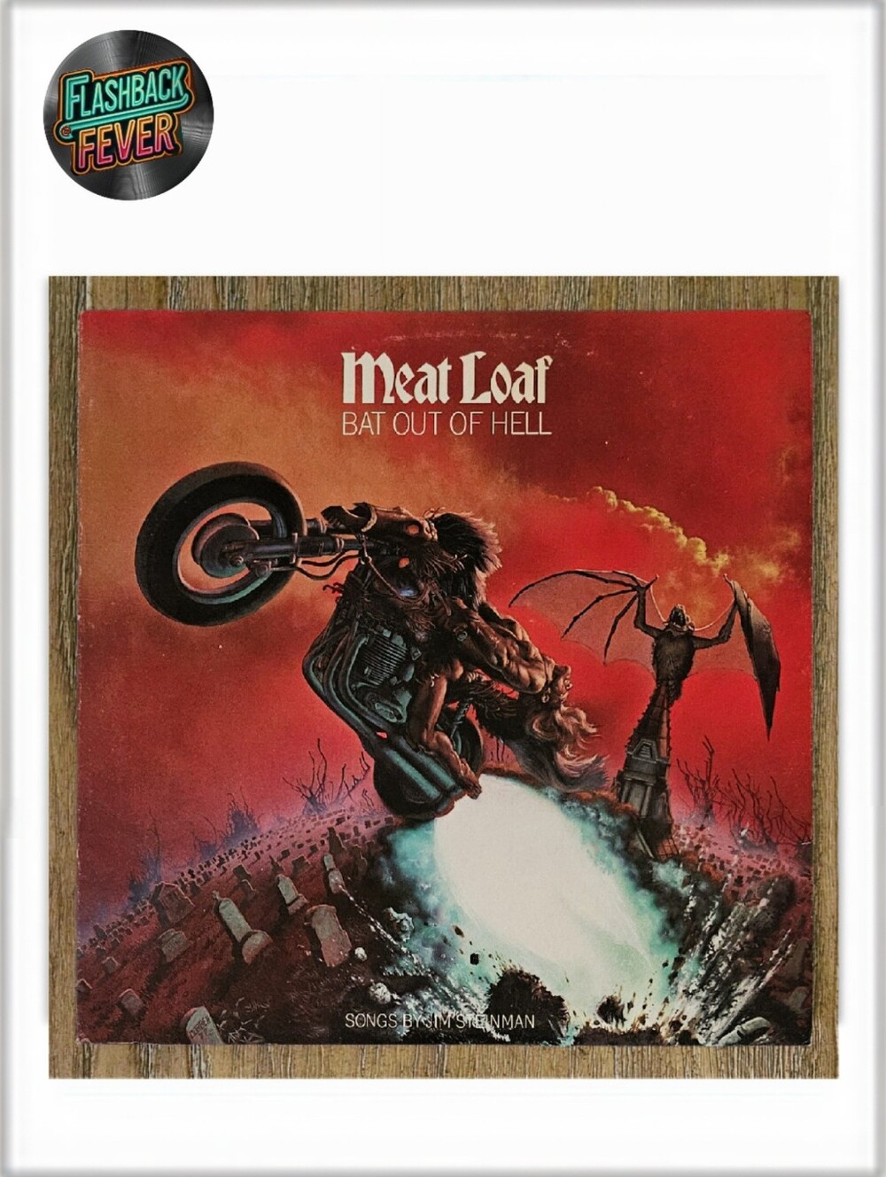 MEATLOAF•Bat Out of Hell•1977 US (#PE 34974) Terre Haute Pressing